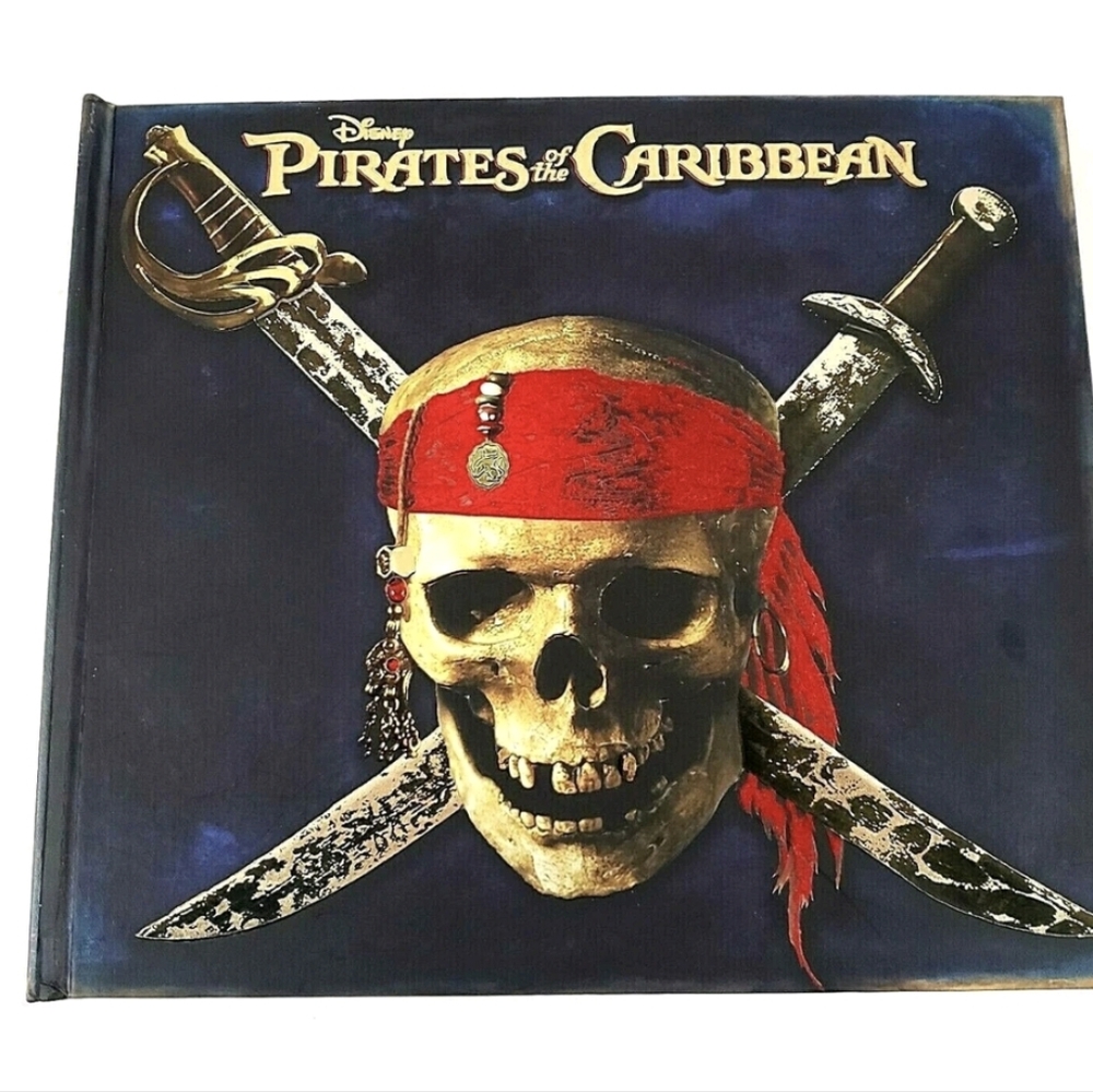 Pirates of the Caribbean Disney Pop Book Secret Files Hardcover Pirate